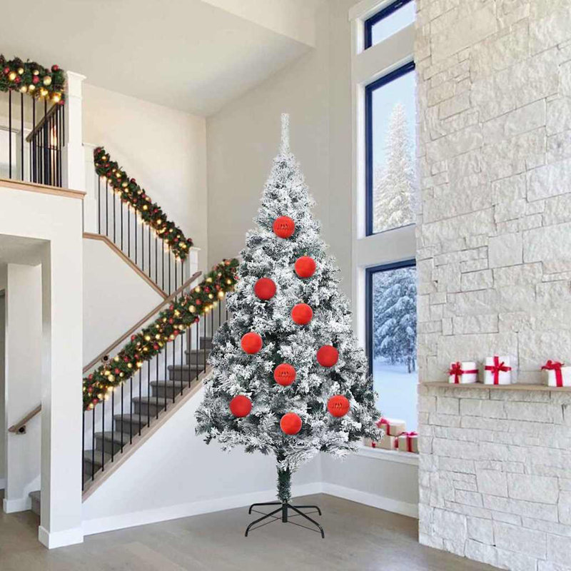 Christmas Bauble Set 4 pcs XXL, Red