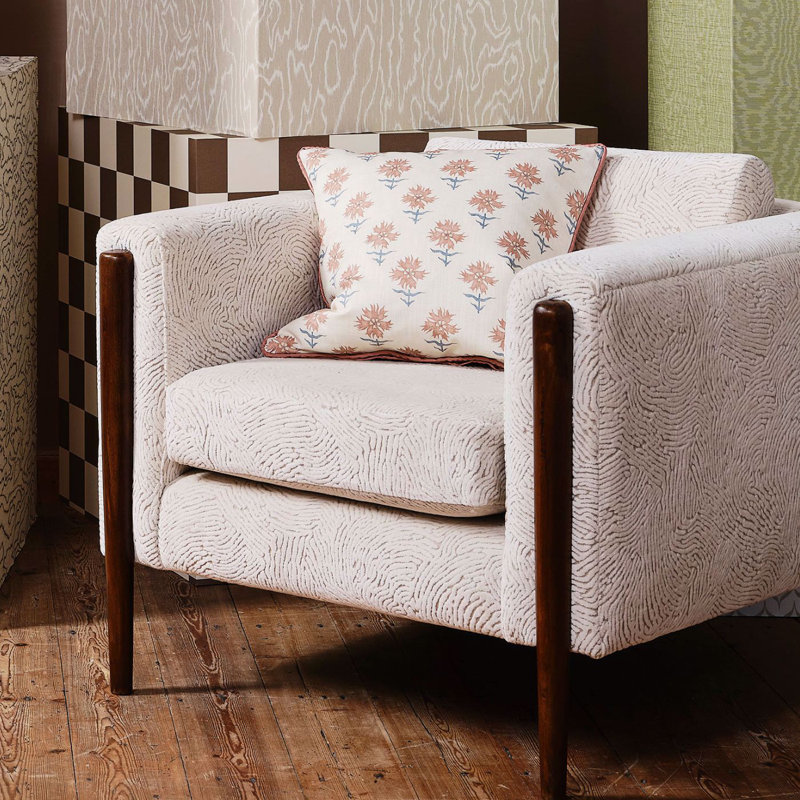 Henry Holland Cotton Blend Fabric, Porcelain