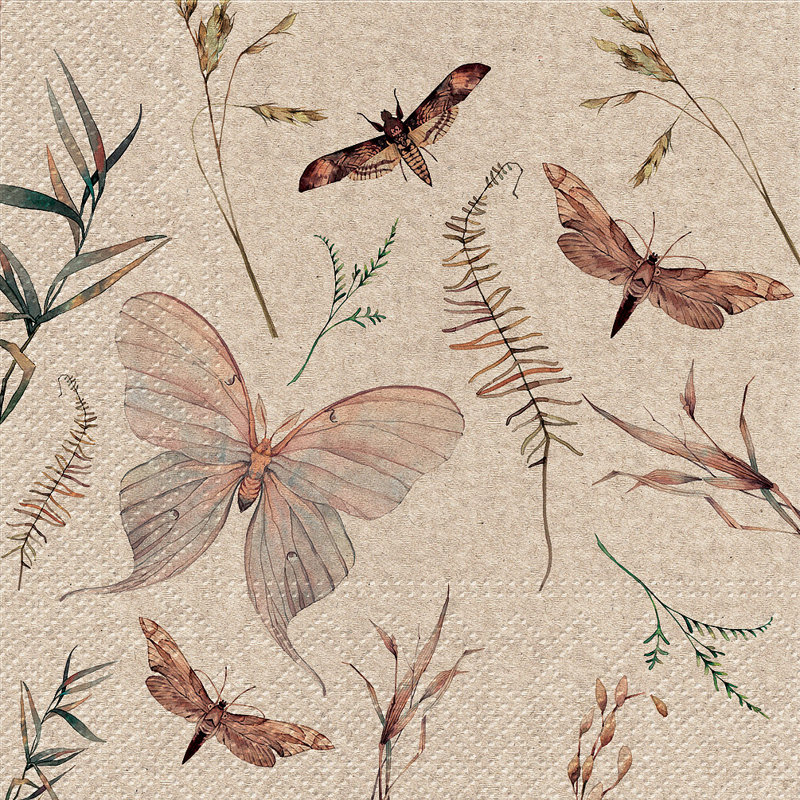 Serviettes jetables en papier