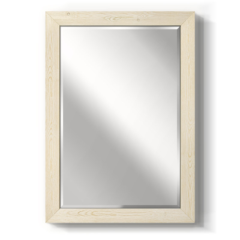Migel Mirror, 42" x 30", Beige