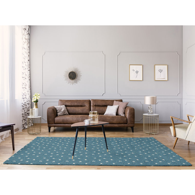 Tapis de lapin blue, Rectangle 9 pi x 12 pi