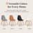 Dining Chairs Set Of 4, Modern Kitchen & Dining Room Chairs With Solid Wood Legs, Shell Lounge Plastic Side Chair, Mid Century Armless Accent Chairs For Kitchen, Living Room, Bedroom, Outdoor Lounge-770163160