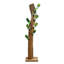 Dibenedetto Solid Wood Floor Wine Bottle Rack in Natural