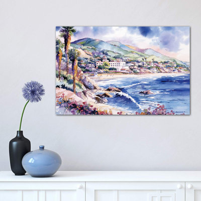 Laguna Coast 1 Piece Wrapped Canvas Painting