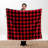 Lumberjack Plaid plush throw