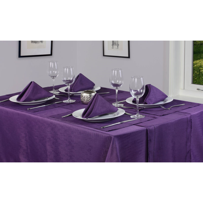 Linen Look Katniss Napkins, Purple