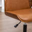 Chaise de bureau rembourrée en similicuir Bryonie-340057851