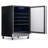 Newair  Built-in Outdoor Beverage Fridge in Weatherproof Stainless Steel-126249235