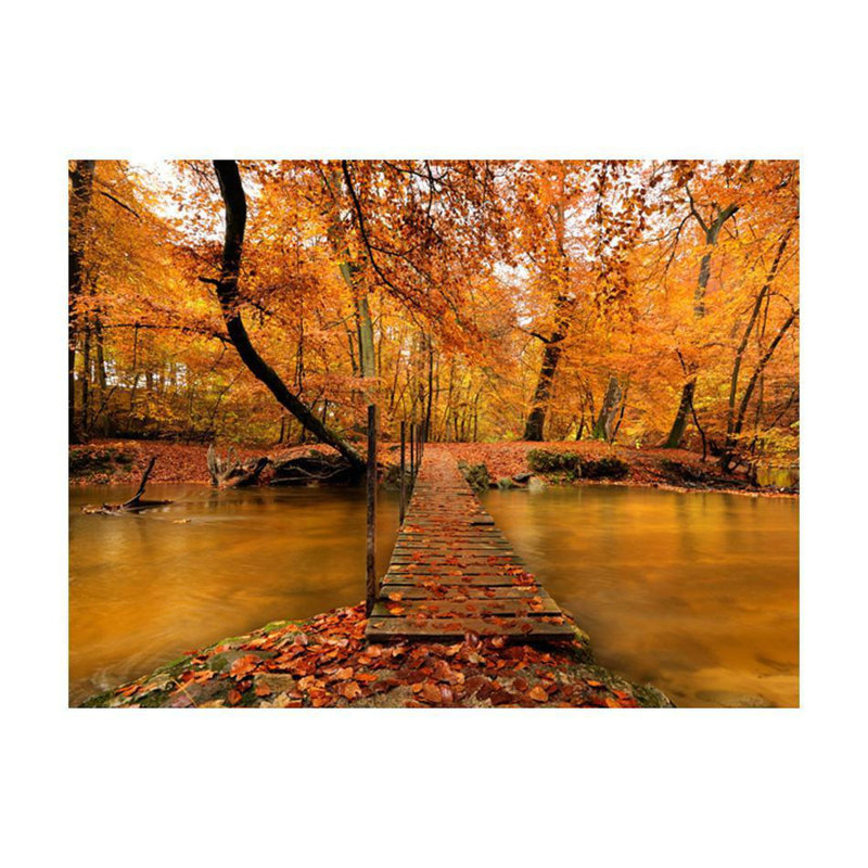 Murale Defanski Autumn Bridge, L 121 po x l 157 po