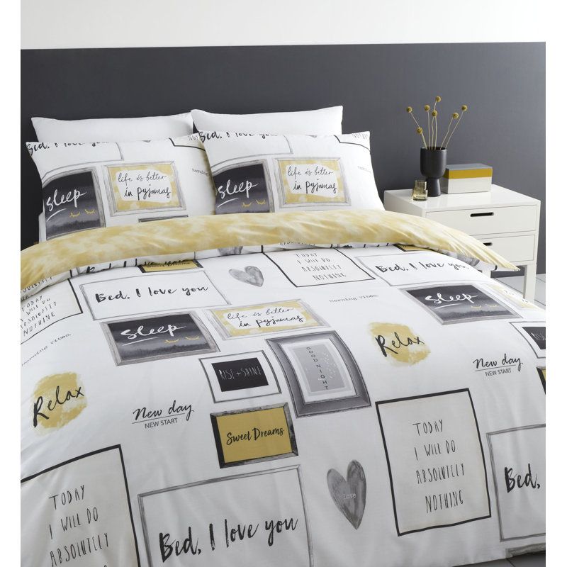 Sleep Dreams Duvet Cover Set, Single - 1 Standard Pillowcase