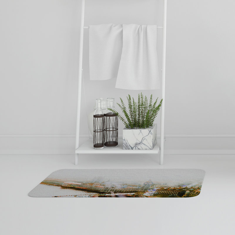Kazanovicz Memory Foam Non-Slip Bath Mat