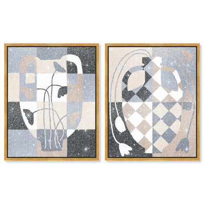 Checkered Boheme Set Set by Oliver Gal