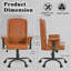 Fauteuil de direction ergonomique brun-1370196228