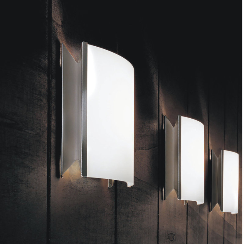 Tecla Wall Sconce, Medium (5" H x 5" W x 2" D), Matte Nickel