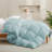 All Season Down Feather Fiber Comforter Duvet Insert with 8 Corner Tabs-149378824-145901955