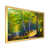 Impression dorée sur toile encadrée