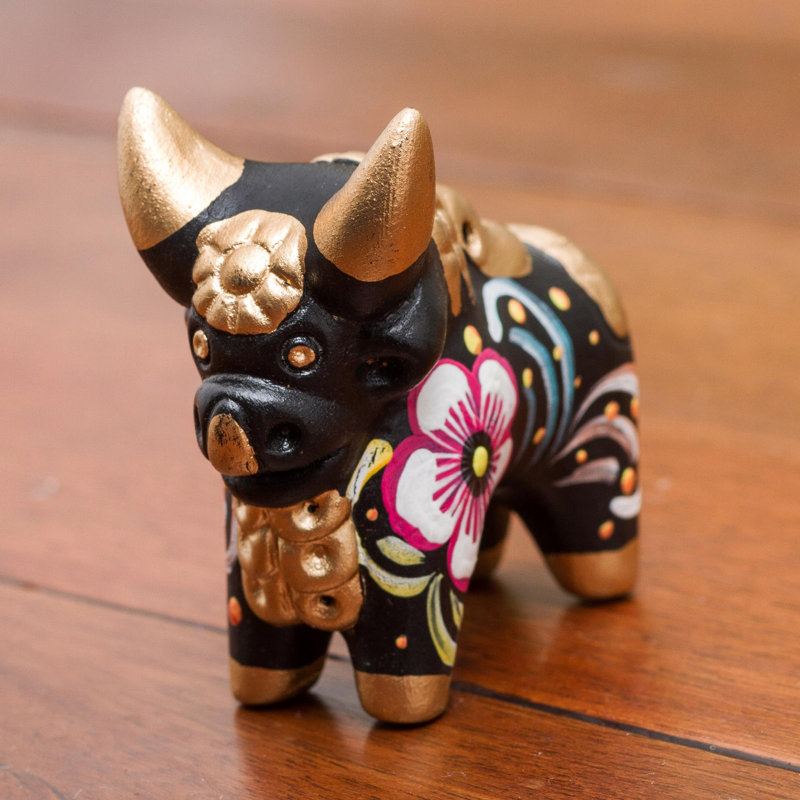 Hakeem Animals Figurines & Sculptures, Black