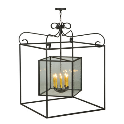Lustre carré 36 po Kitzi