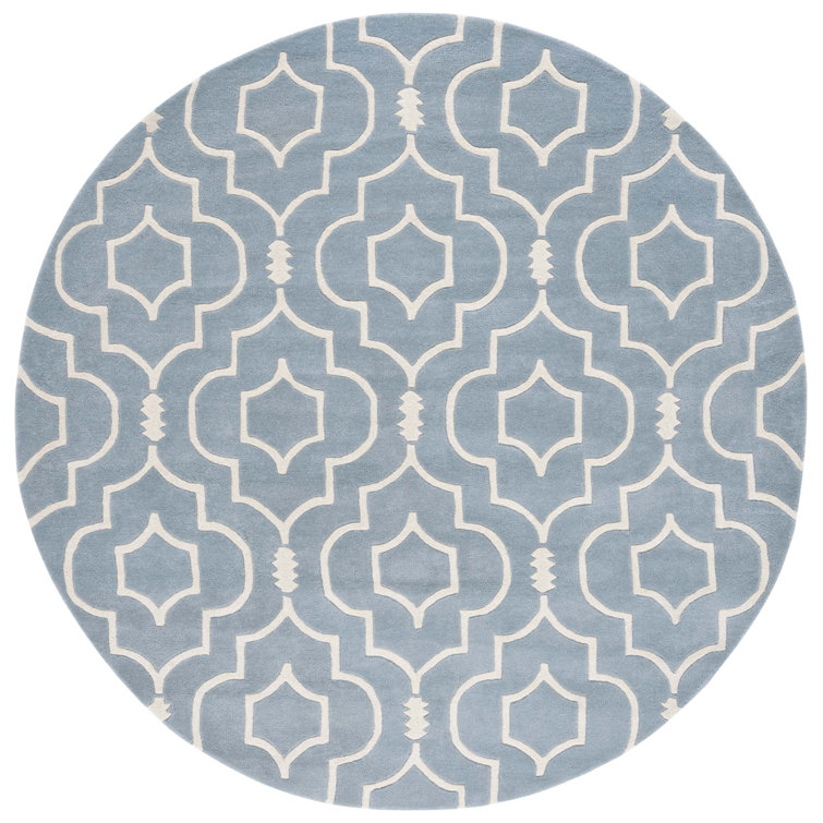 Carolene Hand Tufted Wool Geometric Rug
