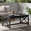 Table basse d'extérieur rectangulaire en bois d'acacia-1186181466
