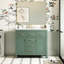 Meuble-lavabo moderne 36 po, lavabo en céramique, 2 portes, 4 tiroirs, charnières réglables, quincaillerie, armoires à glissières lisses 36 po, tiroirs de différentes tailles, assemblage facile
