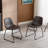 Davey Faux Leather Upholstered Side Chair-1685755187