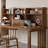 Walnut Rectangular Solid Wood Writing desk-825841816