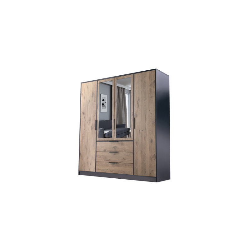 Manufactured Wood Wardrobe