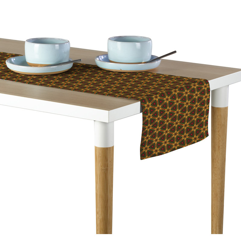 Nyles Geometric Table Runner, 72" L x 12" W