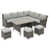 Cadre gris / coussin gris