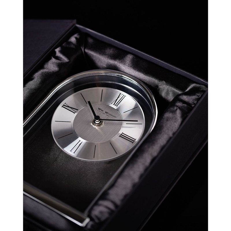 Glass Wall Clock