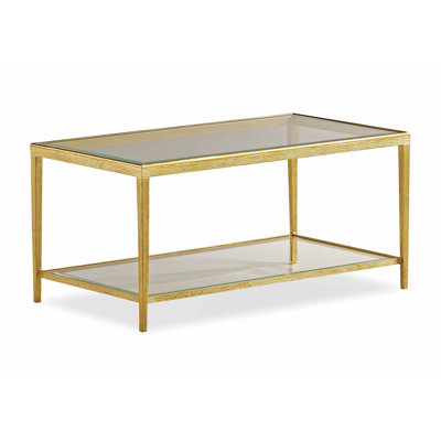 Table basse à 4 pieds avec rangement