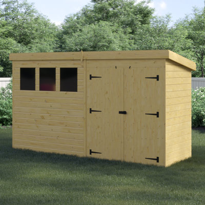 Shiplap Pent Wooden Shed