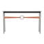 Equus 54" W Glass Top Console Table-1811212793-1810315075-1810315086