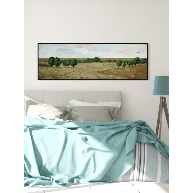 «Nature Brings Solace» par Marmont Hill - reproduction sur toile flottante, L 30 po x H 10 po
