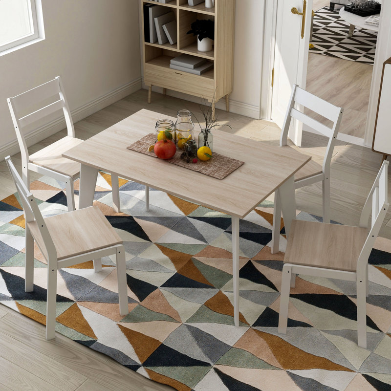 4 - Person Dining Set, Natural