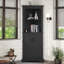 Grande armoire d'angle avec portes