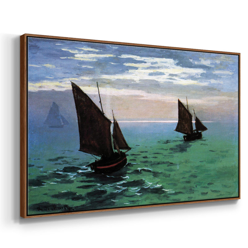" Le Havre ", 25" H x 37" W x 2" D, Walnut