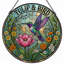 Vitrail Tulip Bird-1511772360