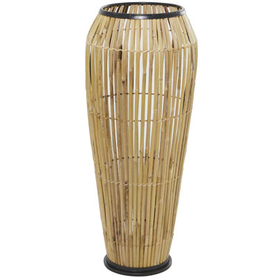 Vase en osier naturel Cole and Grey
