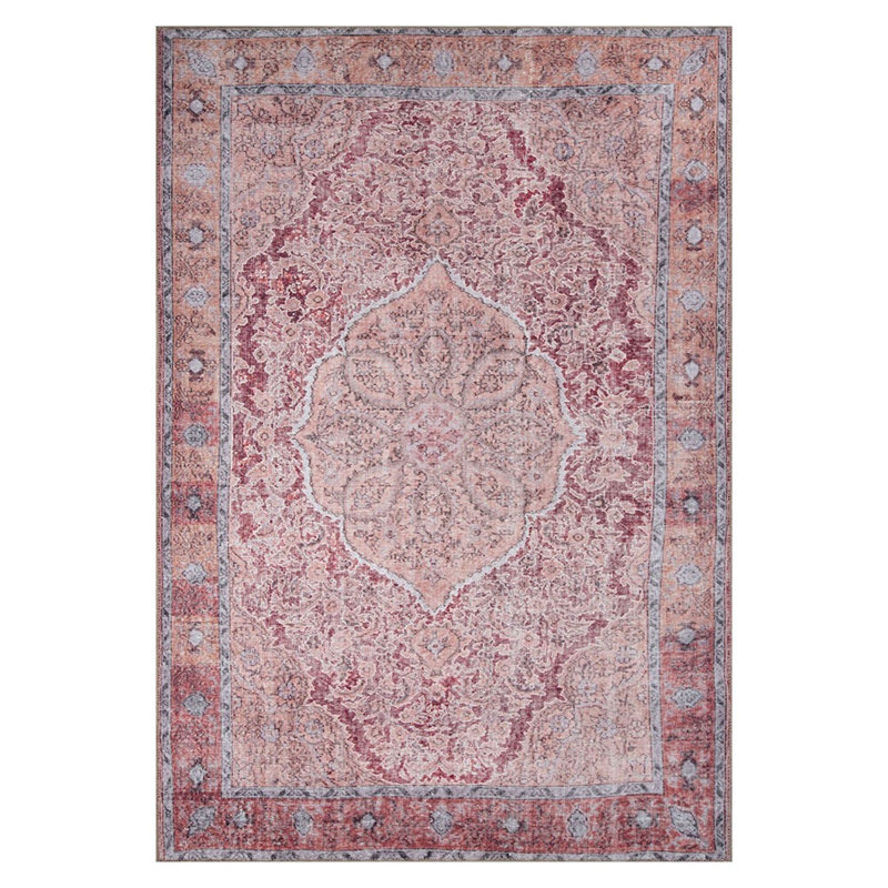 Tapis 100% polyester de qualité supérieure, 6,9 x 10,2 pi | 1850 g / m², hauteur de poils de 0,2 po | Polyester recyclé dessous | Lavable à la machine à 30 ° C | Conception douce, durable et écologique pour les espaces de vie modernes