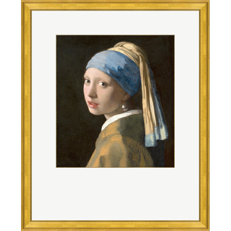 The Girl With A Pearl Earring Print by Johannes Vemeer