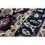 Tapis bleu marine de haute qualité noué à la main Sultanabad