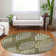 Premium Machine Washable Prisco Olive Rug