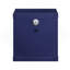 Table de chevet bleue avec tablette ouverte