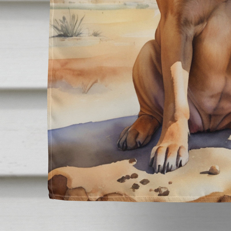 Drapeau Cowboy Welcome House, Bullmastiff