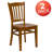Prompton Vertical Slat Back Wooden Restaurant Chair-96677225