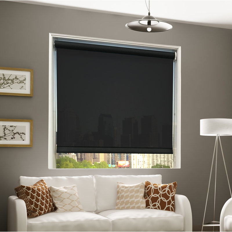 Room Darkening Roller Shade, 87.5"W x 36"L