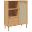 90cm Sideboard Rattan Look-93314901
