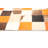 Cowhide Patchwork Indoor Rug